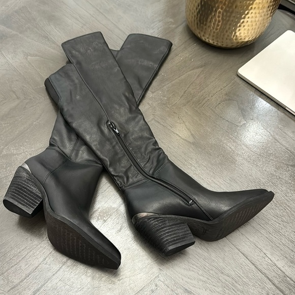 Zodiac Pool Solutions Ronson Womens Over-The-Knee Boots - Picture 2 of 5